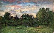Charles-Francois Daubigny Landscape oil painting